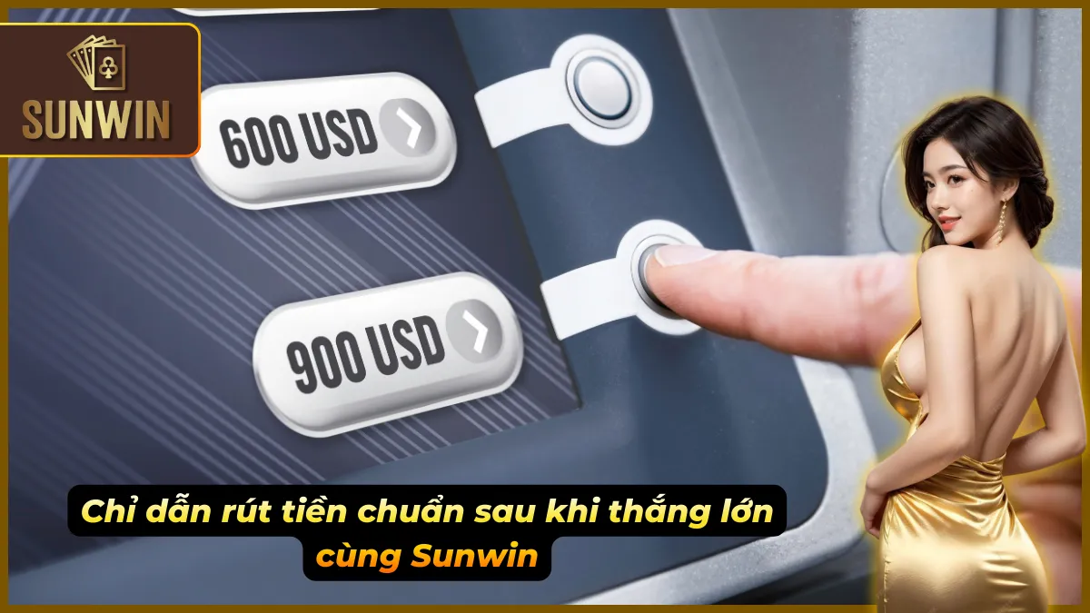 Hướng dẫn rút tiền Sunwin đúng cách sau khi nhận thưởng lớn